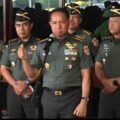 Jenderal TNI Agus Subiyanto di gedung DPR, Jakarta, Selasa (21/11/2023). (Sumber: Kompas TV)