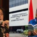 Kolase foto Kantor KLHK, Menteri LHK Siti Nurbaya dan Zulkifli Hasan mantan Menteri Kehutanan.