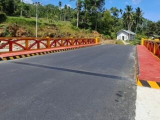 Proyek Jalan Nasional Penggantian Jembatan Salibawan di Kabupaten Pasaman sudah rampung