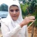 Tangkapan layar video Jusnaini menuntu ganti rugi dari Pemkab Pasaman atas pembangunan jalan diatas tanahnya berakibat hilang mata pencaharian karena 96 batang pohon karet ditumbangkan, Senin (22/1/2024).