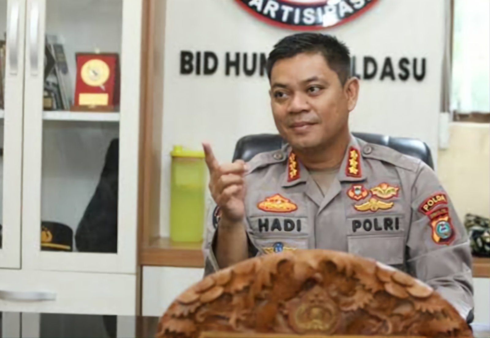Kombes Hadi Wahyudi, Kabid Humas Polda Sumut