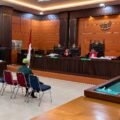 Sidang pembacaan putusan tindak pidana korupsi pengelolaan dana BAZNAS Kabupaten Pasaman periode 2017-2020 terdakwa H. Syafrizal, SF, SIQ, S.Ag, MPD, yang akrab dipanggil SAF alias Buya, pada Kamis, 29 Februari 2024 di Pengadilan Tipikor Padang.