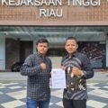 LSM KPK Laporkan Temuan BPK Rp26 Miliar Atas Puluhan Proyek Pemprov Riau ke Kejati