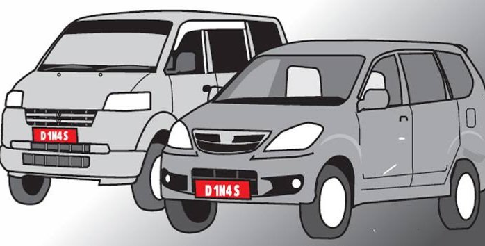 Ilustrasi mobil dinas