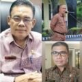 Kolase foto Plt.Sekretaris Daerah Kabupaten Pasaman Yasri Uripsyah, Kepala BKPSDM Pemkab Pasaman, Djoko Rifanto, dan Inspektur Inspektorat Kabupaten Pasaman Amdarisman.