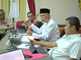 Usai Retret, Gubernur dan Wagub Sumbar Bahas Efisiensi Anggaran bersama TAPD