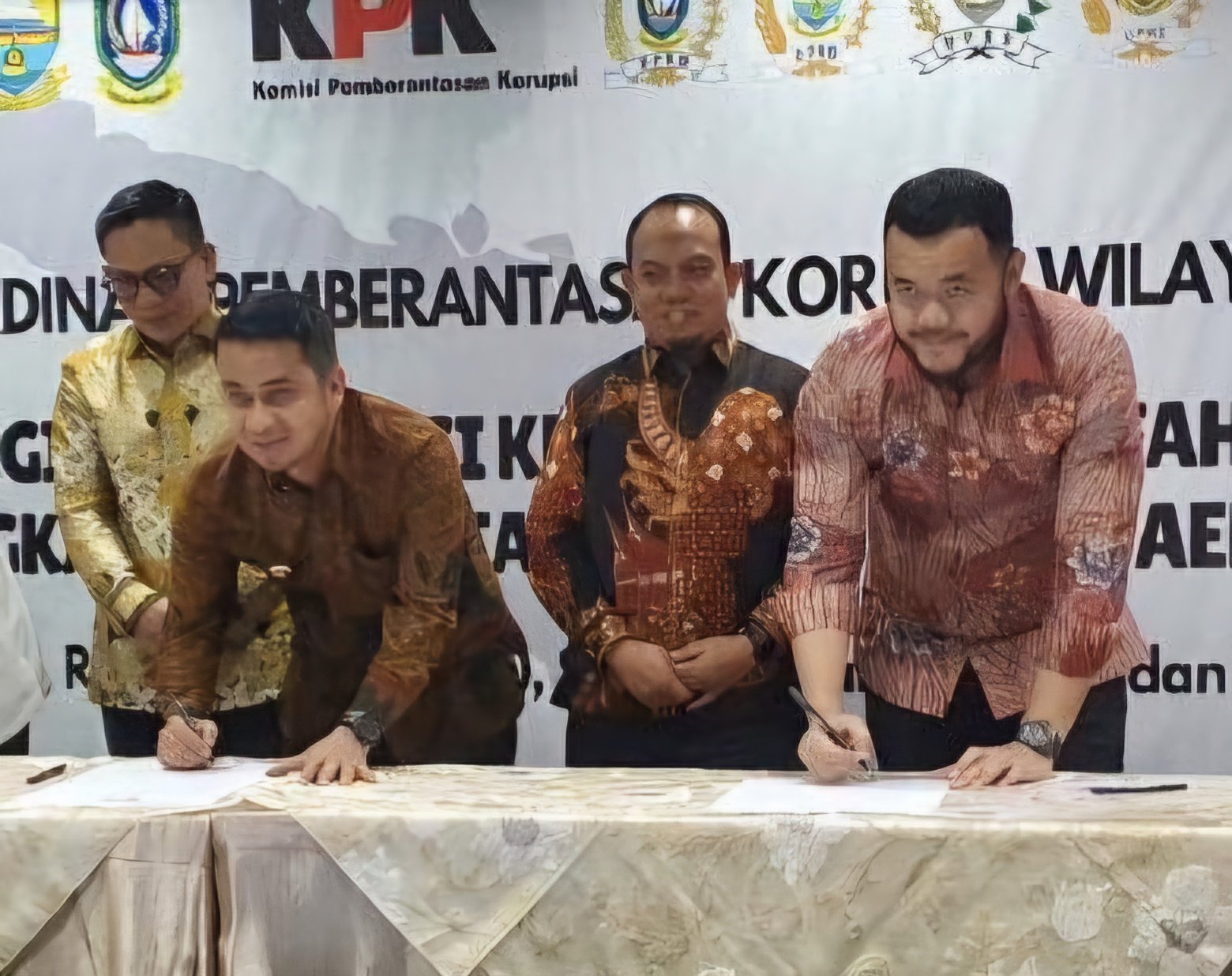 Ketua DPRD Kota Padang, Muharlion mengikuti kegiatan Penguatan Sinergi Kolaborasi KPK dan Pemerintah Daerah di Gedung Merah Putih KPK, Jakarta pada Kamis (15/5/25).