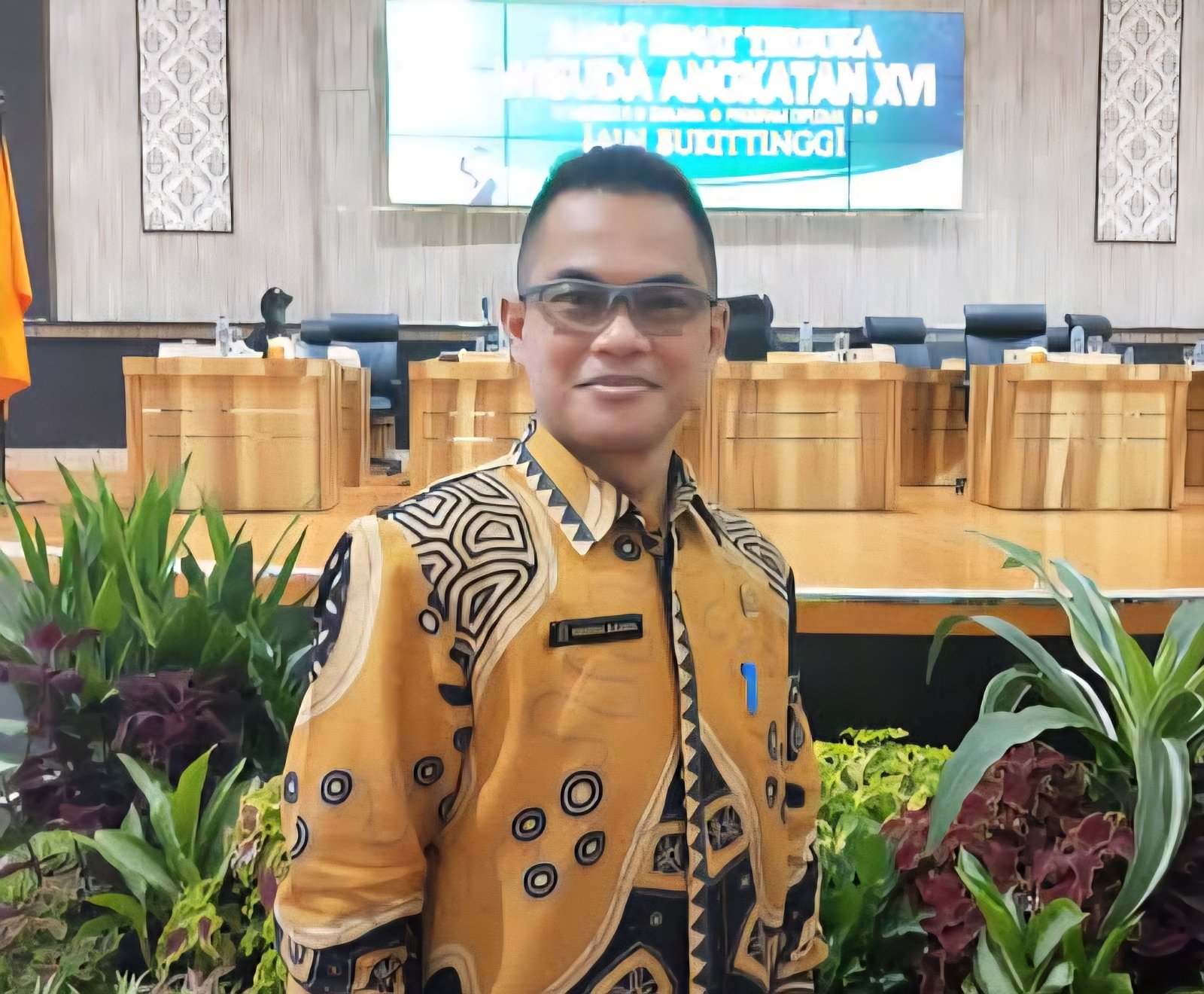 Kepala Bagian Umum, Akademik, Perencanaan dan Keuangan UIN Bukittinggi, Hendra Nasrul, M.Kom