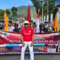 Semarak Pawai Alegoris HUT RI ke-80 di Lubuk Sikaping, SMKN 1 Jadi Sorotan Utama