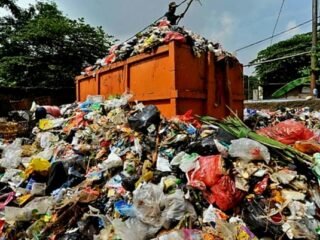 Ilustrasi tumpukan sampah. Foto Info sumbar