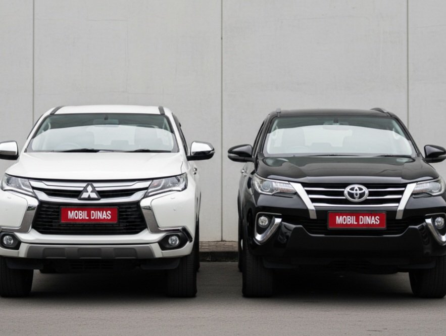 Ilustrasi mobil dinas