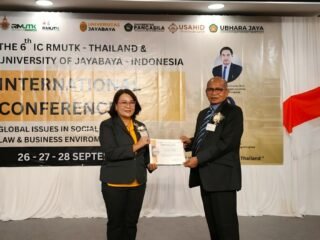 UNGGUL MENUJU AKREDITASI INTERNASIONAL: Program Doktor Ilmu Hukum Universitas Jayabaya Matangkan Kerja Sama di Bangkok