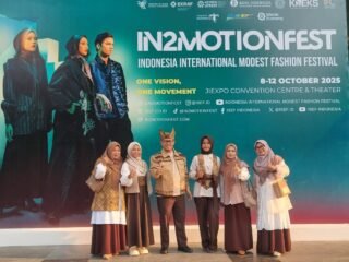 SMKN 6 Padang Wakili Sumbar di Ajang Modest Fashion Festival Internasional 2025