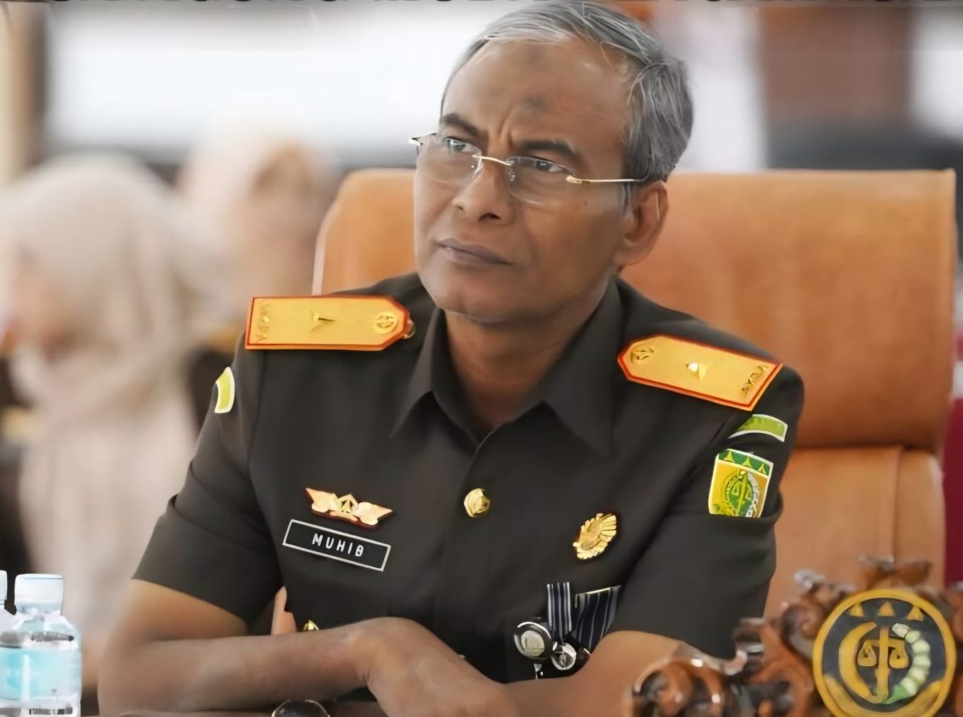 Kepala Kejaksaan Tinggi (Kajati) Sumatera Barat, Muhibuddin.