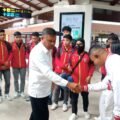 Ketum FORKI Sumbar Khairuddin Simanjuntak Beri Semangat Atlit Karate Sebelum Berlaga di PON Beladiri Kudus