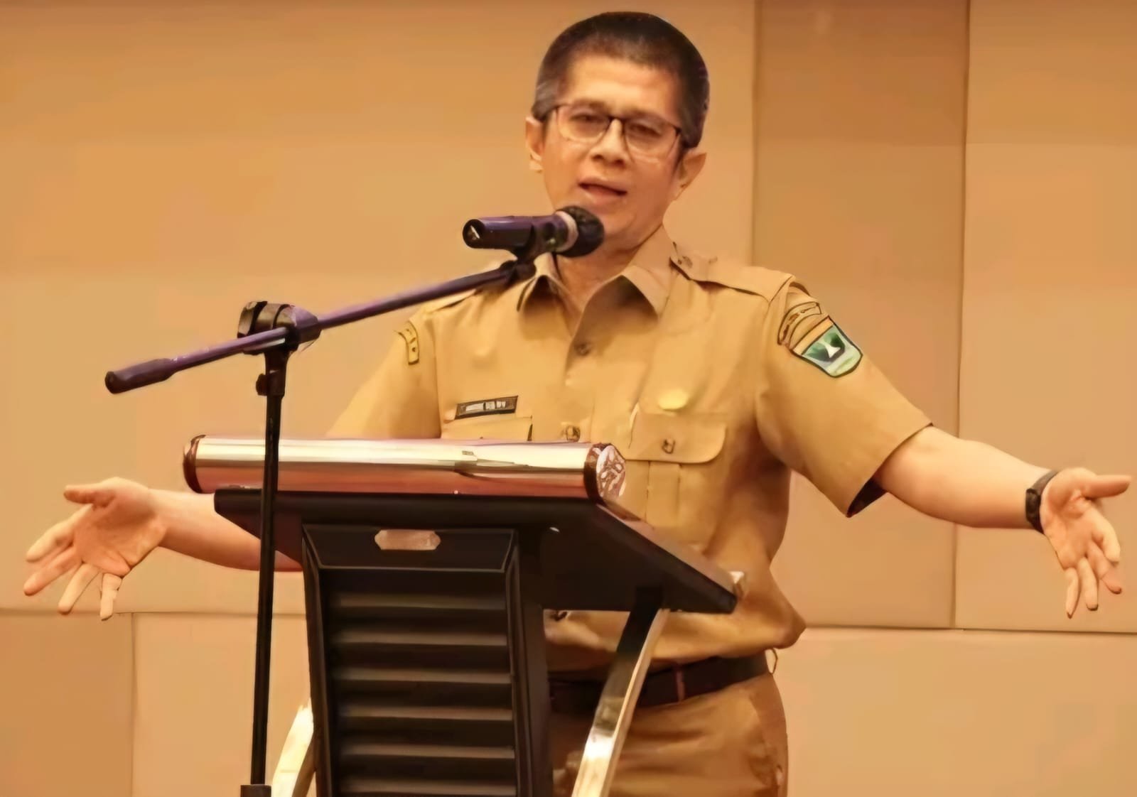 Kepala Inspektorat Provinsi Sumatera Barat, Andri Yulika, juga Komisaris Utama Bank Nagari