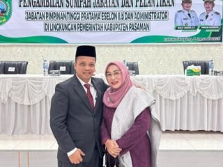 Dr. Ariswan bersama istri