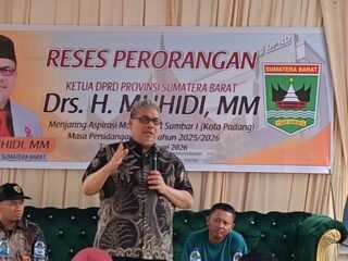 Reses Ketua DPRD Sumbar di Lubuk Minturun Serap Aspirasi Warga dari Longsor hingga Penguatan UMKM