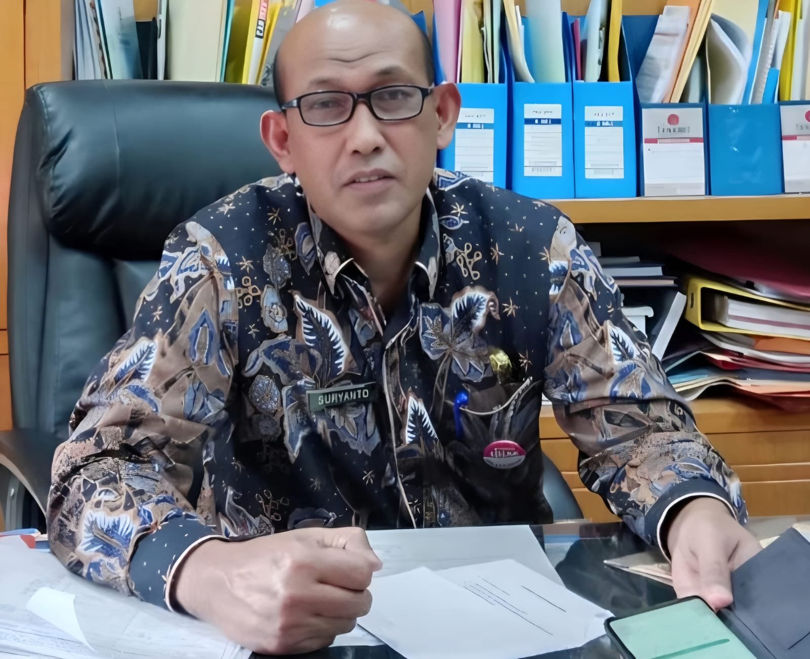 Kepala Bidang SMK Dinas Pendidikan Provinsi Sumatera Barat, Suryanto