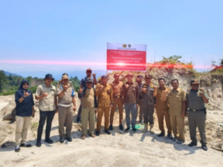 Pemprov Sumbar Segel Tambang Batuan di Lubuk Alung, Dua Pemegang SIPB Langgar Aturan