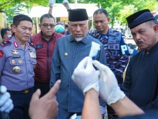 Apresiasi Pemusnahan 6,4 Kg Sabu di Polda Sumbar, Gubernur Mahyeldi Tegaskan ASN Terlibat Narkoba Terancam Dipecat