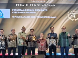 Pasaman Bangkit di Era Welly–Parulian, Tirta Saiyo Cetak Sejarah di Top BUMD 2026