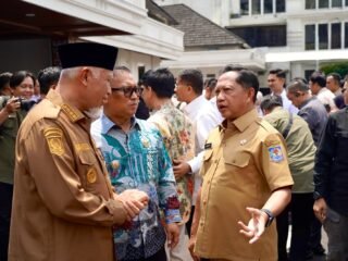 Gubernur Mahyeldi Hadiri Dialog Menko Polkam, Perkuat Koordinasi Pusat dan Daerah