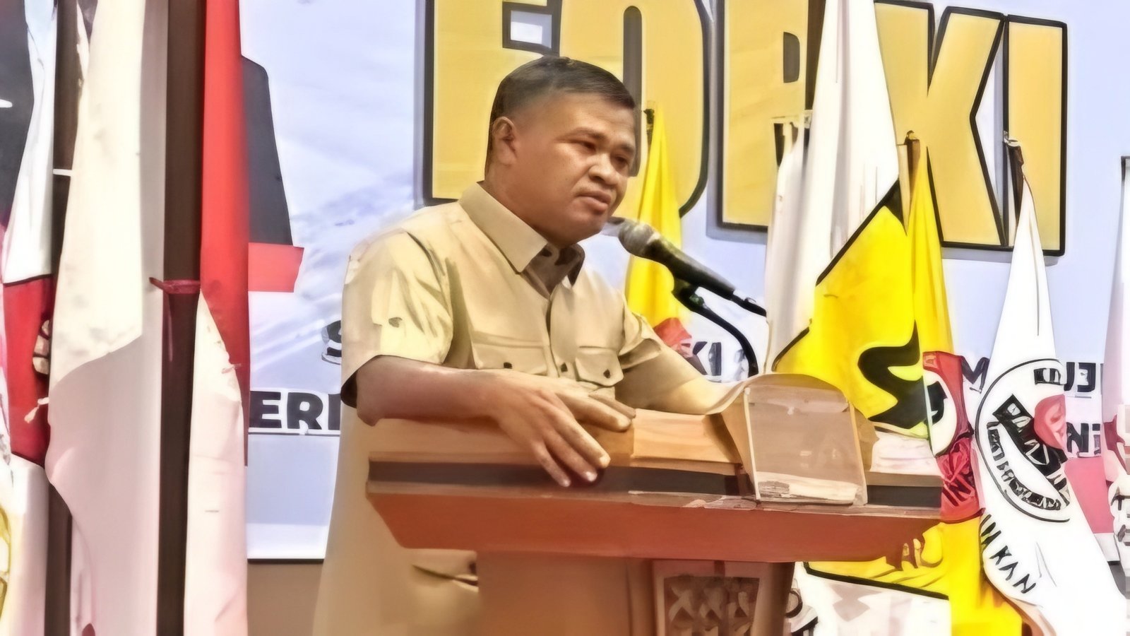 Ketua FORKI Sumatera Barat, Khairudin Simanjuntak