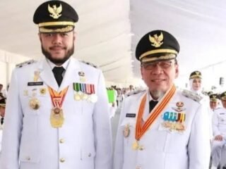 Wali Kota Padang Fadly Amran dan Wakil Wali Kota Padang Maigus Nasir