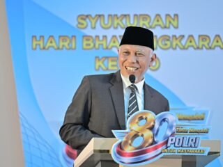 Mahyeldi Ajak Perkuat Sinergi Polri dan Pemda di Hari Bhayangkara ke-80 untuk Layani Masyarakat