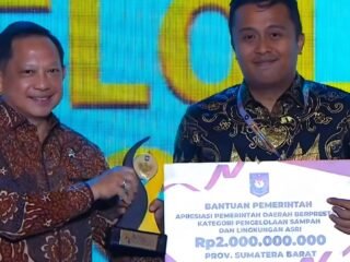 Sumbar Borong Dua Penghargaan, Rp3,5 Miliar Dibawa Pulang